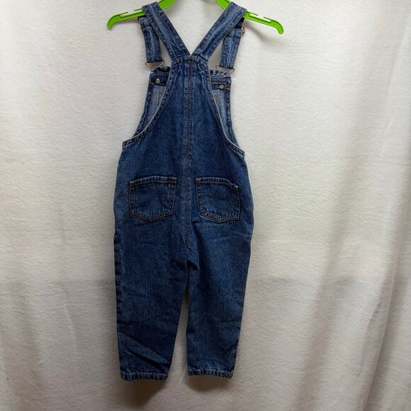 Wonder Nation Girl's Denim Overalls - Size 3T - Adorable! - Picture 4 of 4